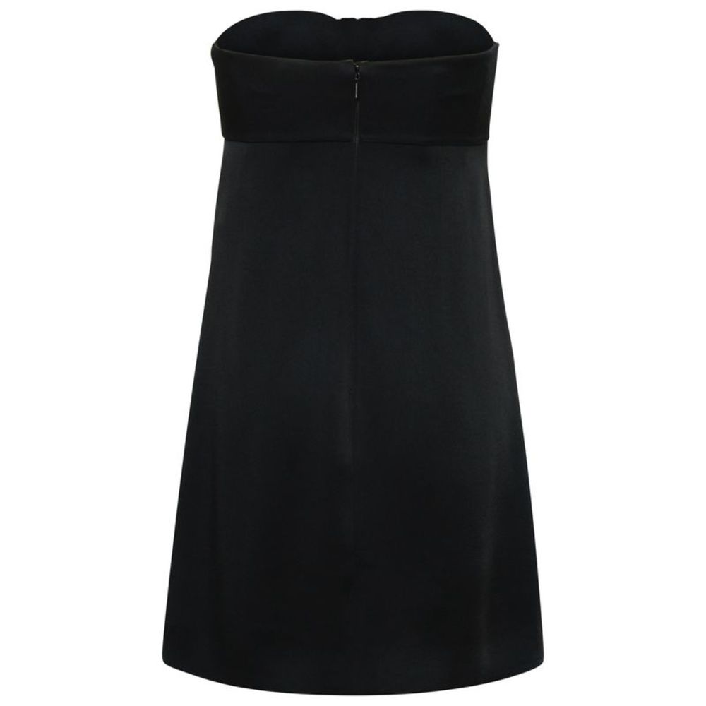 SAINT LAURENT Black Acetate Dress - Picture 3 of 3